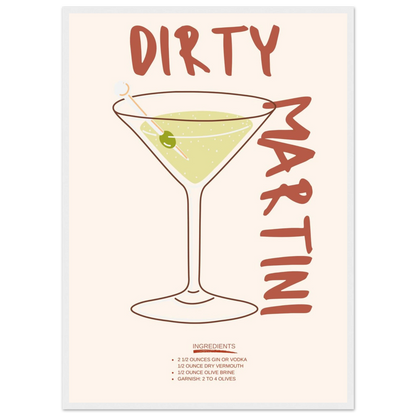 Dirty Martini - Poster - Arthena