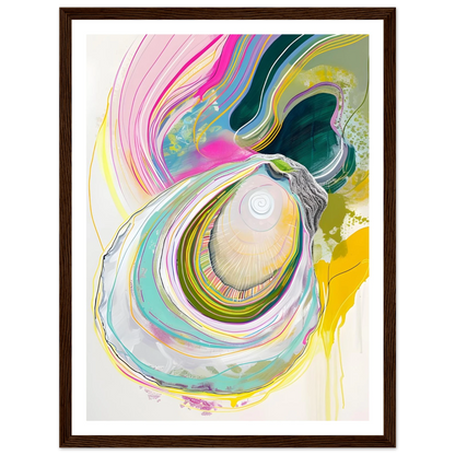 Colorful Oyster - Poster - Arthena