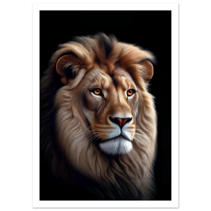 Majestic Lion - Poster - Arthena