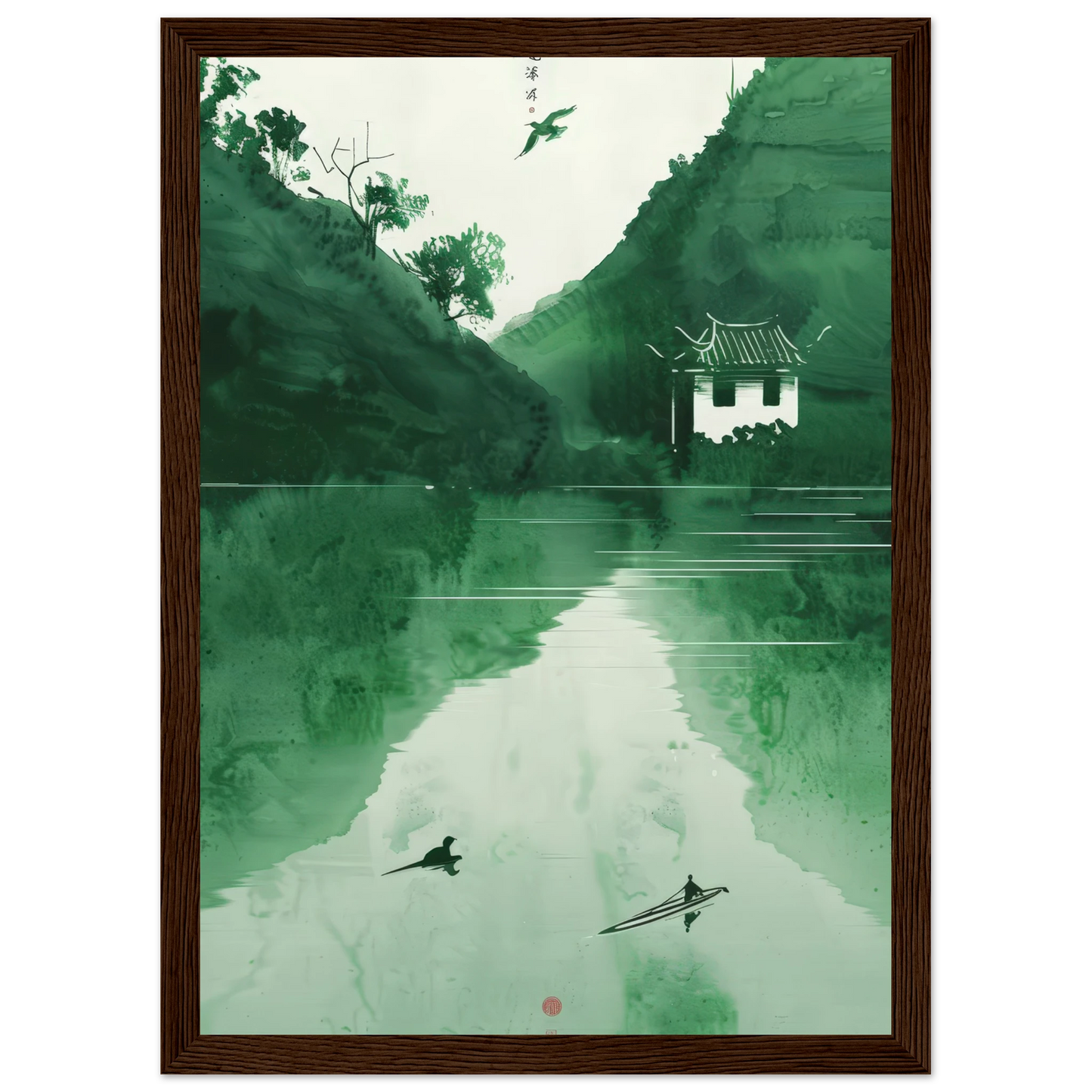The green mirror - Poster - Arthena
