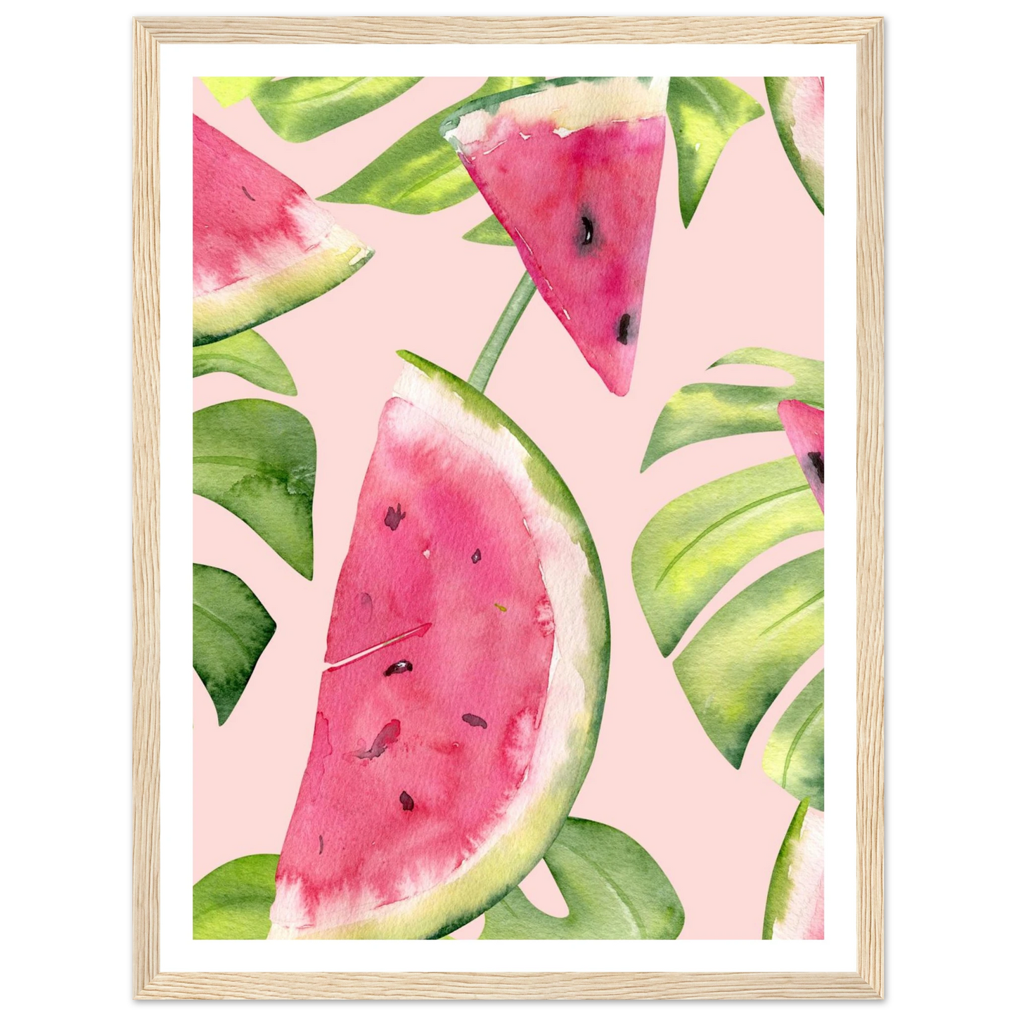 Watermelon Slices - Poster - Arthena