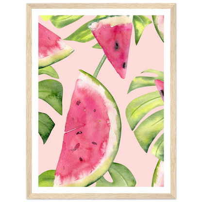 Watermelon Slices - Poster - Arthena