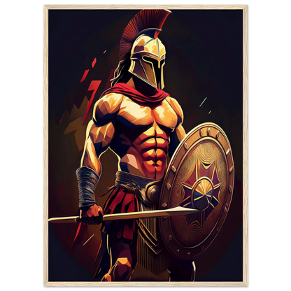 Spartan Warrior - Poster - Arthena