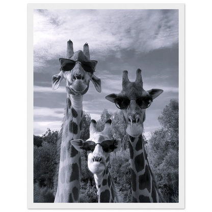 A Sunny Day to be a Giraffe - Poster - Arthena
