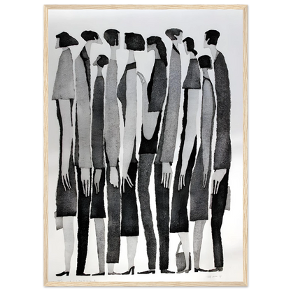 Silent Crowd - Poster - Arthena