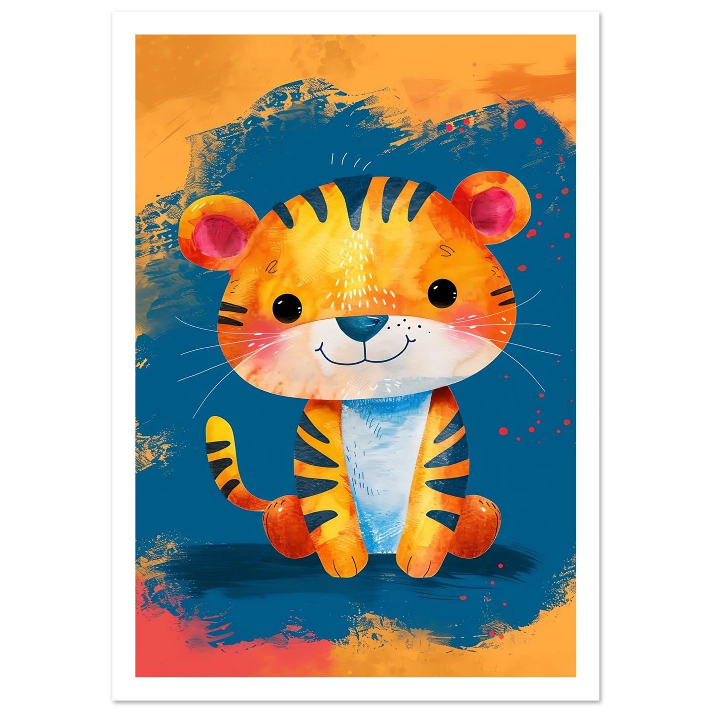 Baby Tiger - Poster - Arthena
