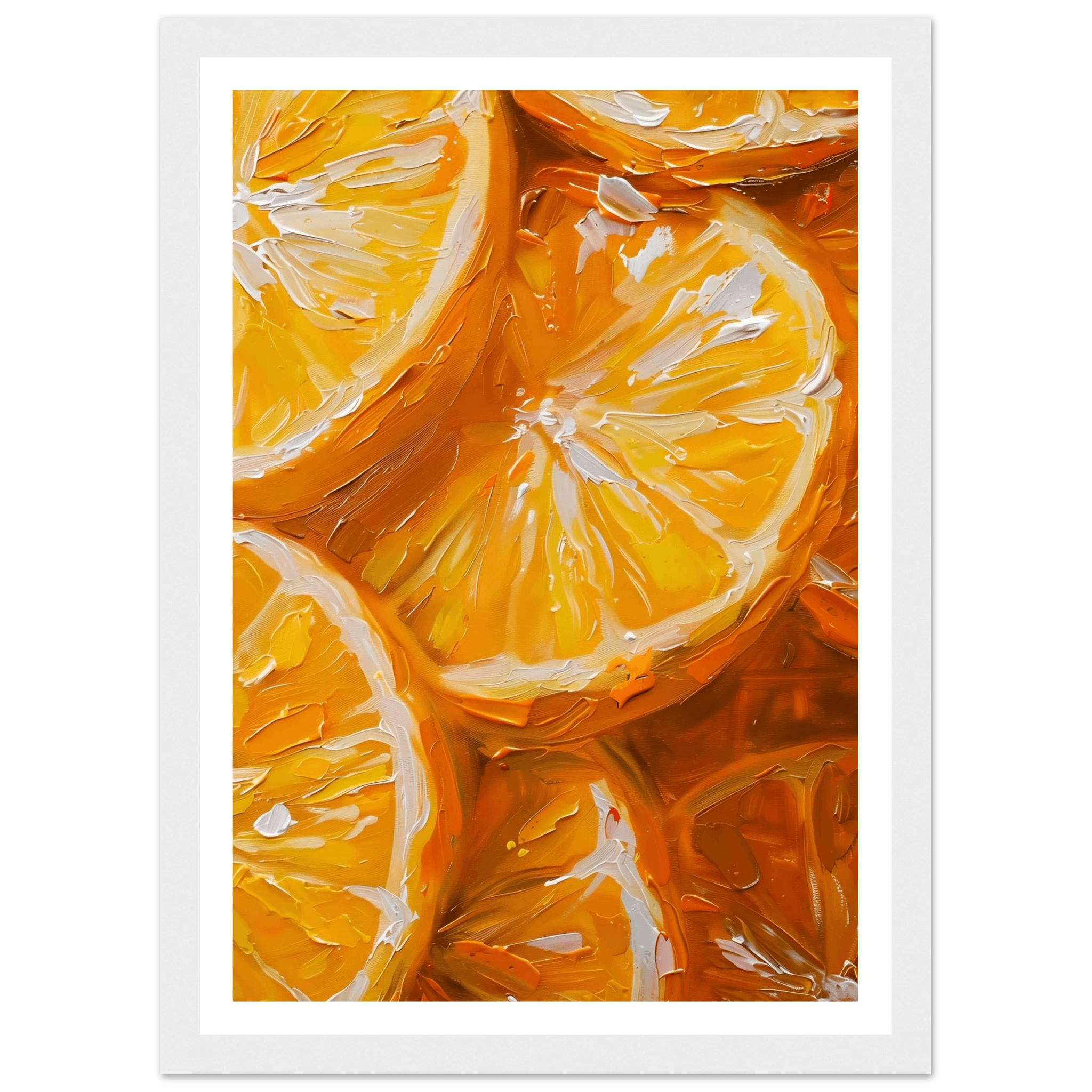Slices of Orange - Poster - Arthena