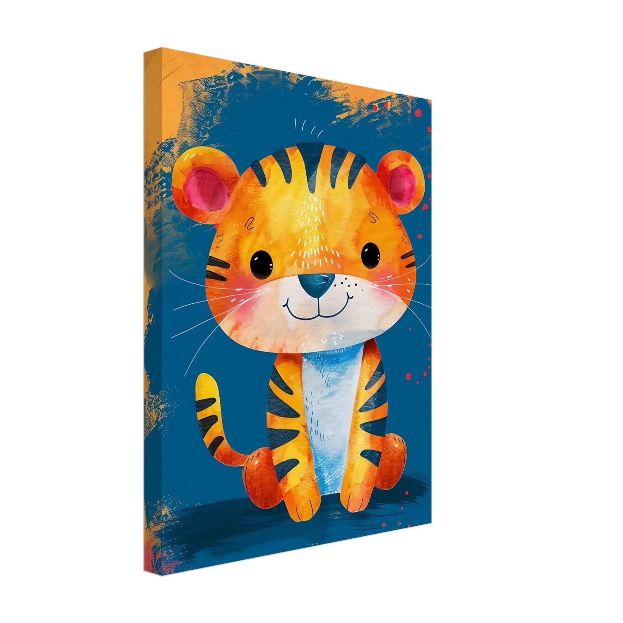 Baby Tiger - Canvas - Arthena
