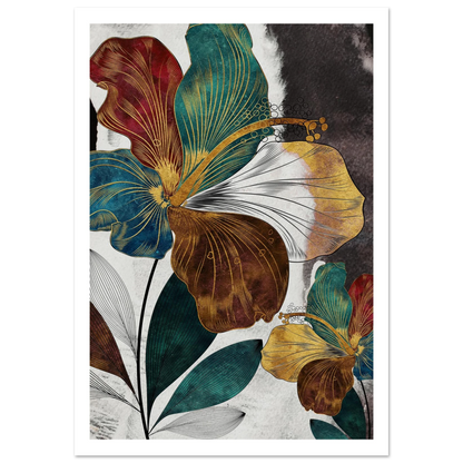 Golden Bloom Symphony - Poster - Arthena