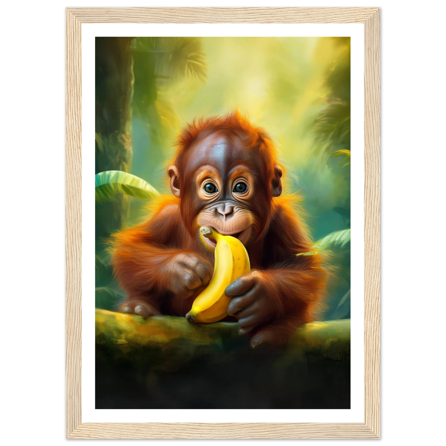 Orangutang Baby - Poster - Arthena