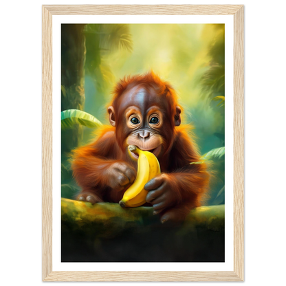 Orangutang Baby - Poster - Arthena