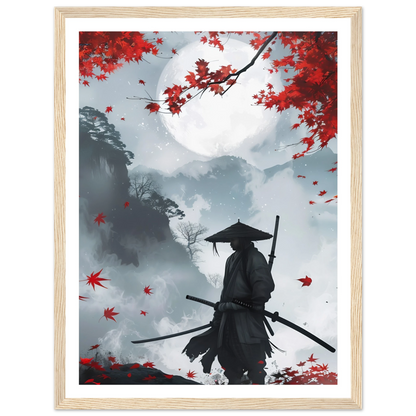 Crimson Leaves - Poster - Arthena