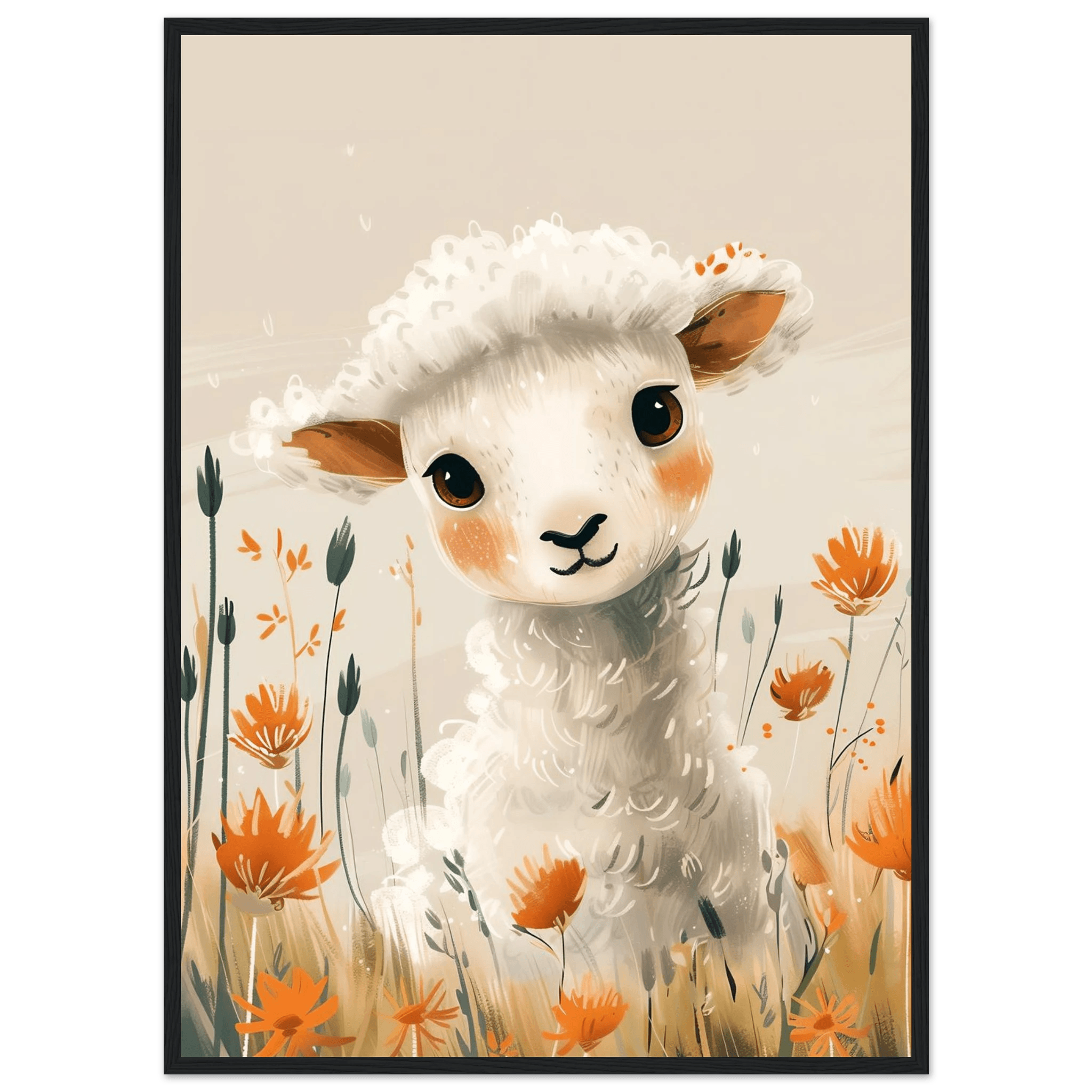 Baby Lamb - Poster - Arthena