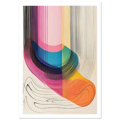 Vibrations of Color - Poster - Arthena