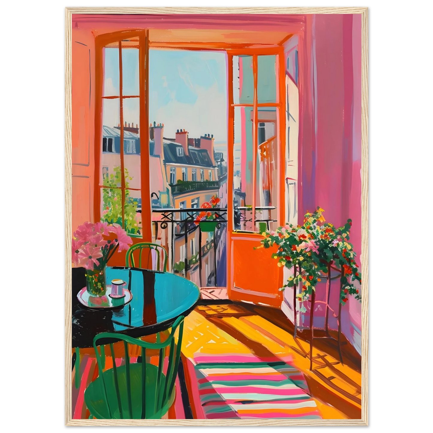 Parisian Morning View - Poster - Arthena