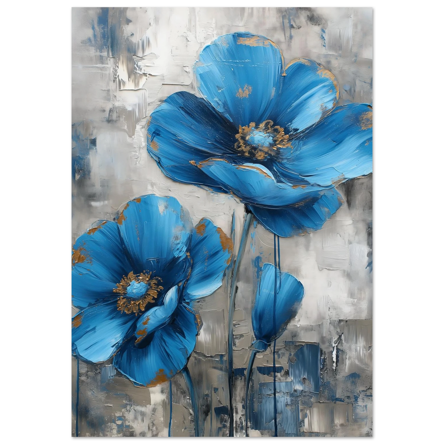 Blue in Bloom - Poster - Arthena