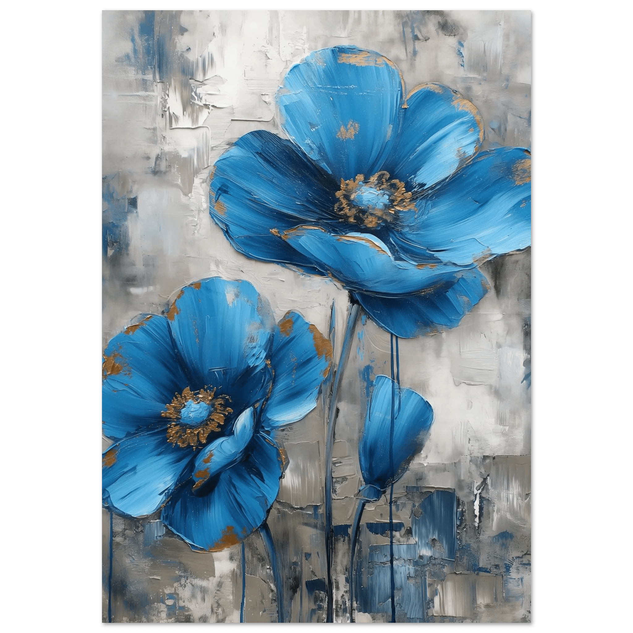Blue in Bloom - Poster - Arthena