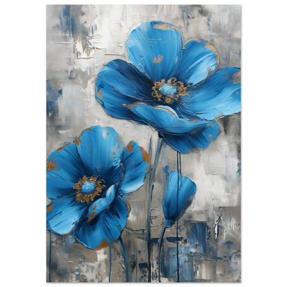 Blue in Bloom - Poster - Arthena