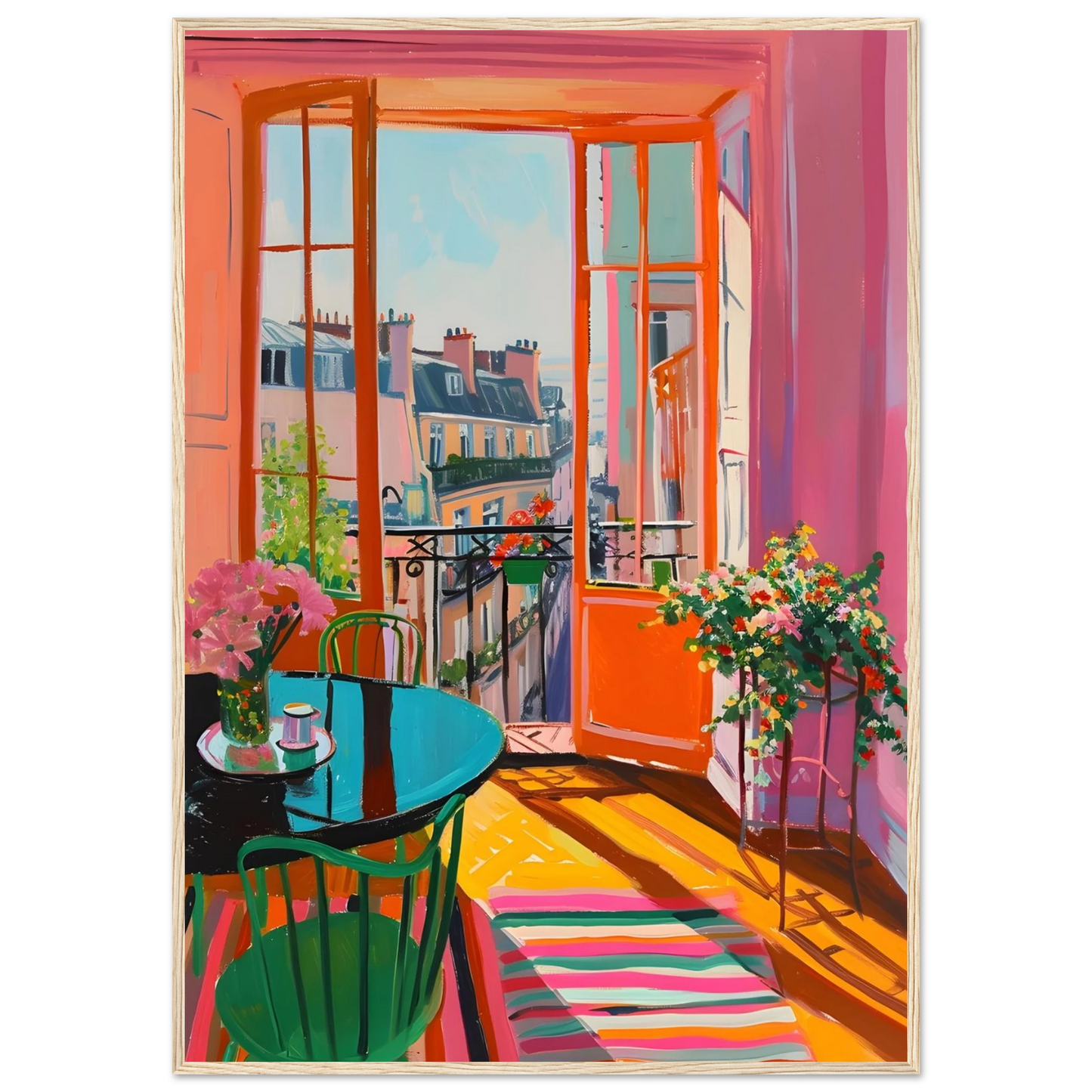 Parisian Morning View - Poster - Arthena