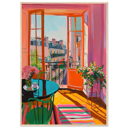 Parisian Morning View - Poster - Arthena