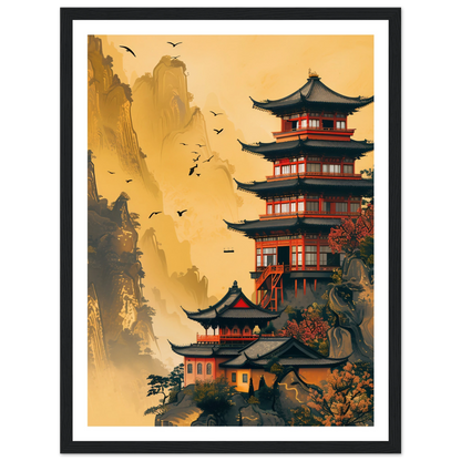 Temple of Tranquility - Poster - Arthena