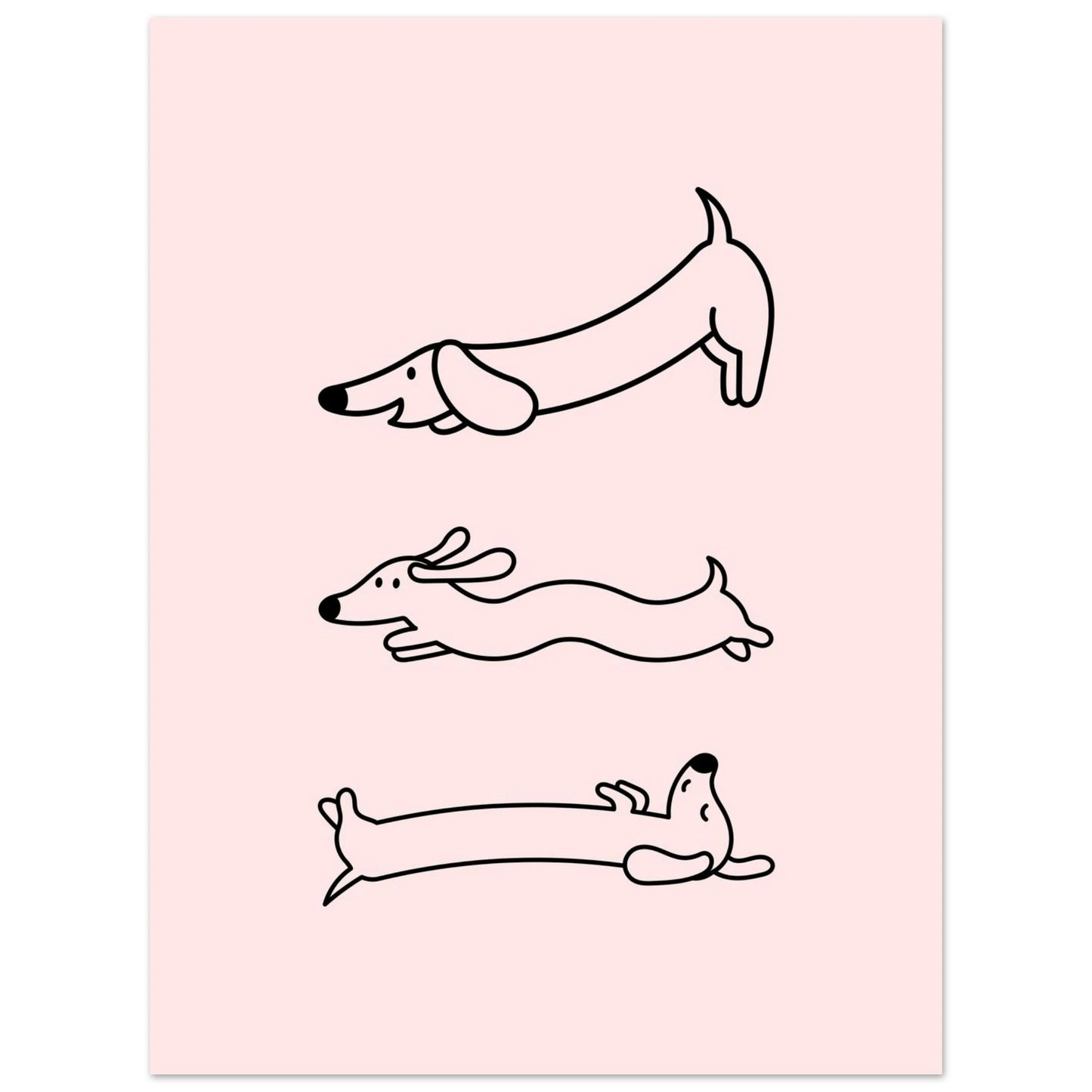 Happy Wienerdog - Poster - Arthena