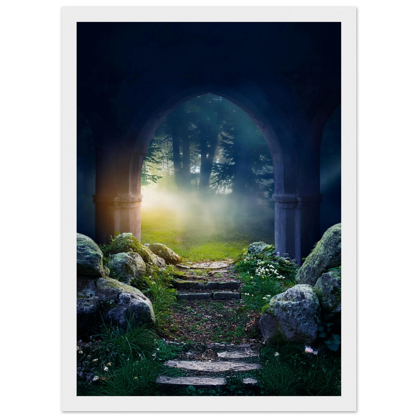 Portal to Tranquility - Poster - Arthena