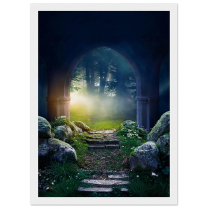 Portal to Tranquility - Poster - Arthena