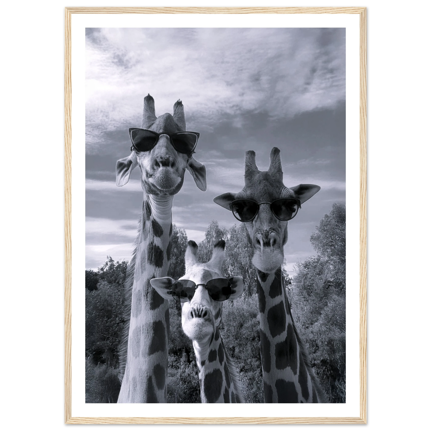 A Sunny Day to be a Giraffe - Poster - Arthena