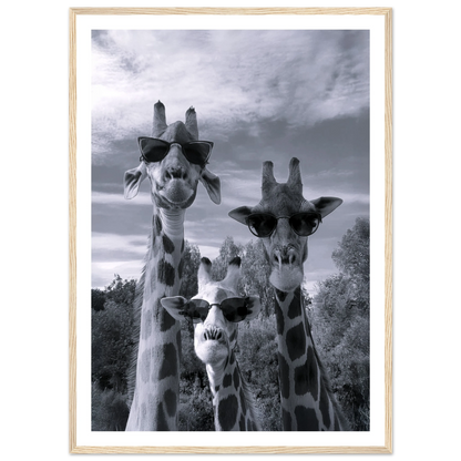 A Sunny Day to be a Giraffe - Poster - Arthena