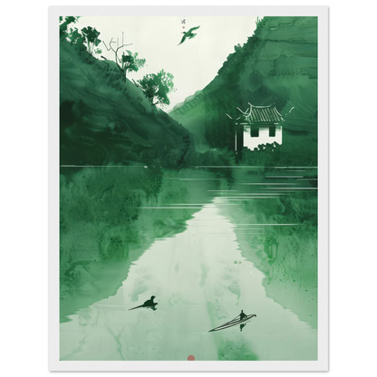 The green mirror - Poster - Arthena