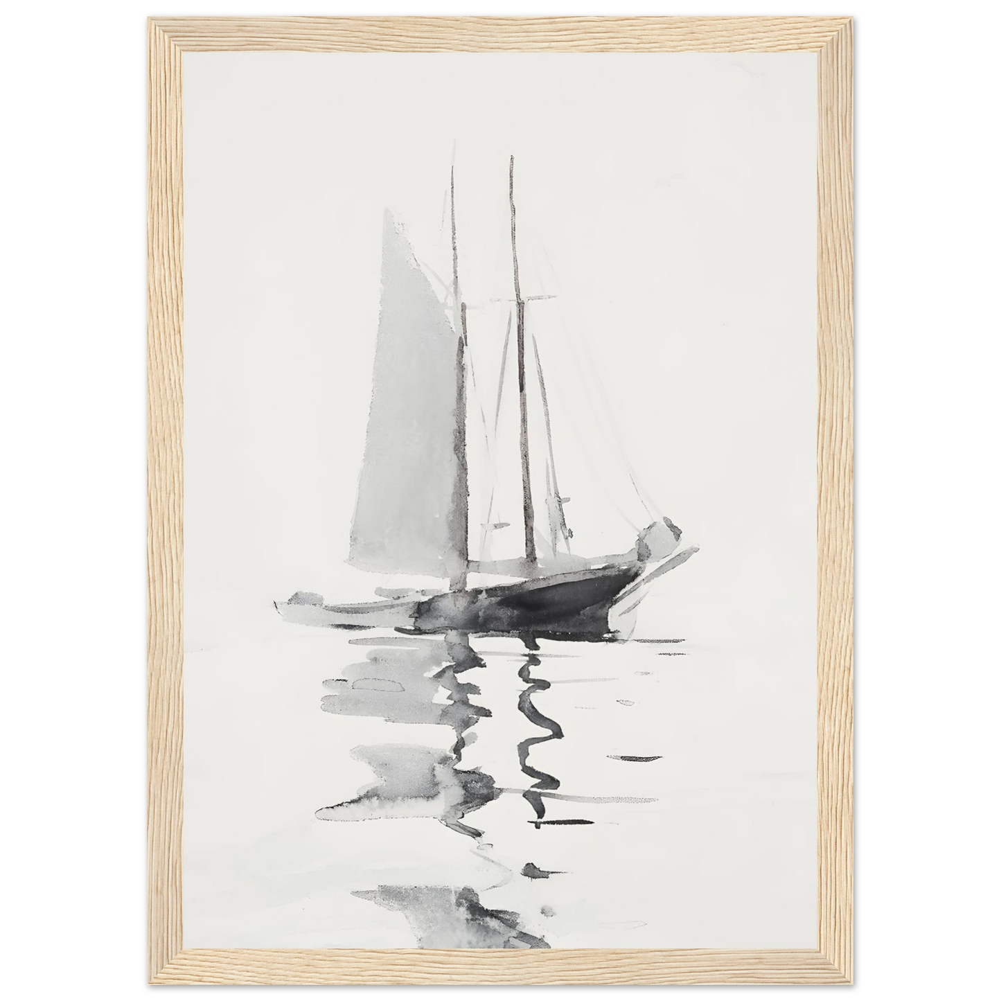 Abstract boat - Poster - Arthena