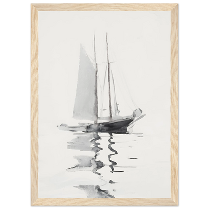 Abstract boat - Poster - Arthena