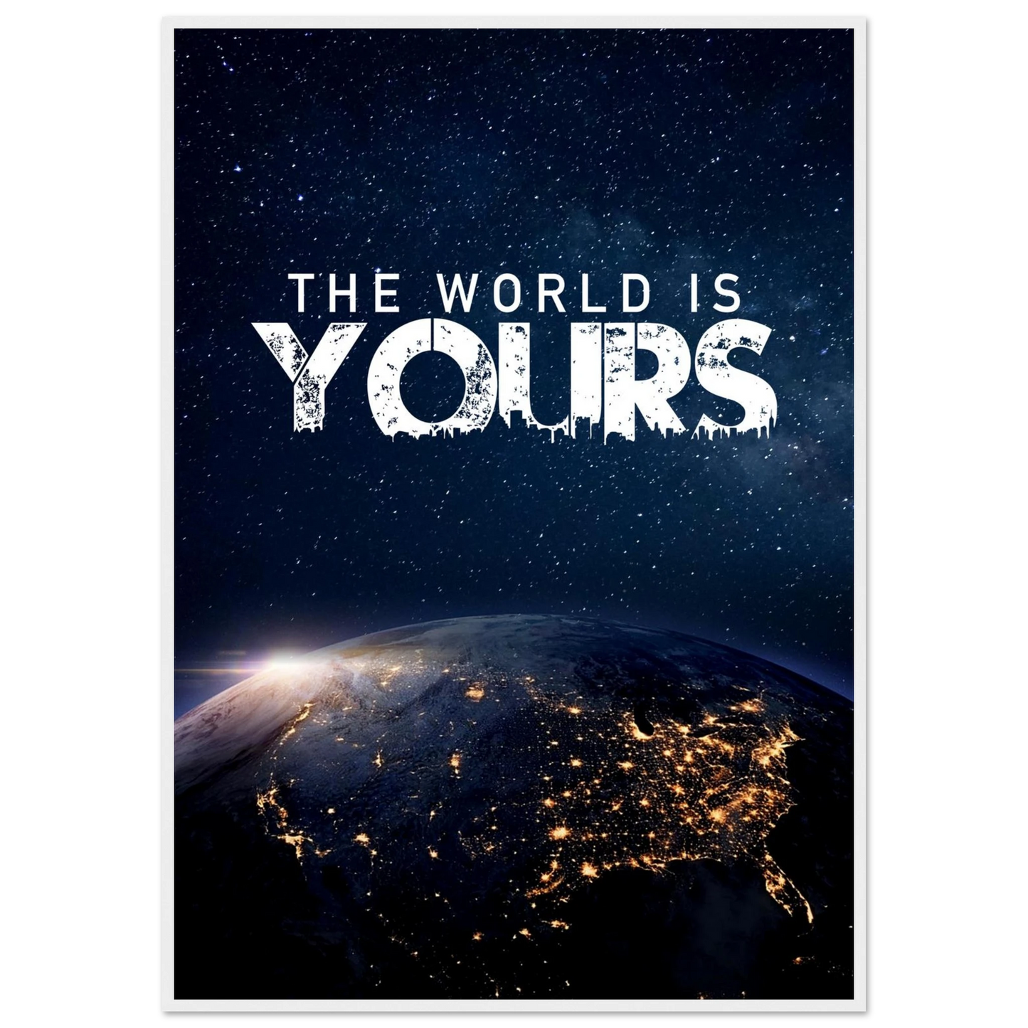 The World Is Yours - Poster - Arthena