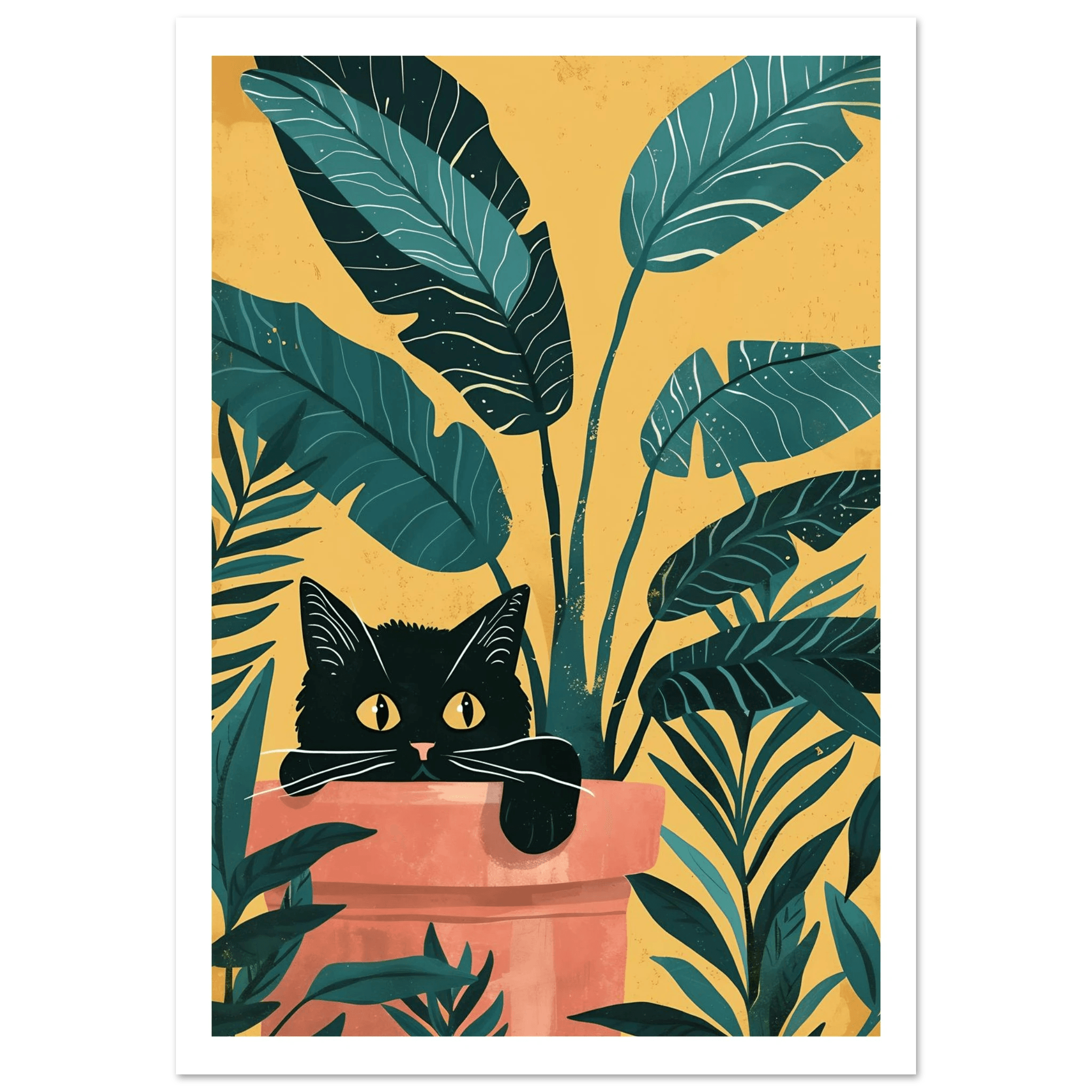 Hidden Paws - Poster - Arthena