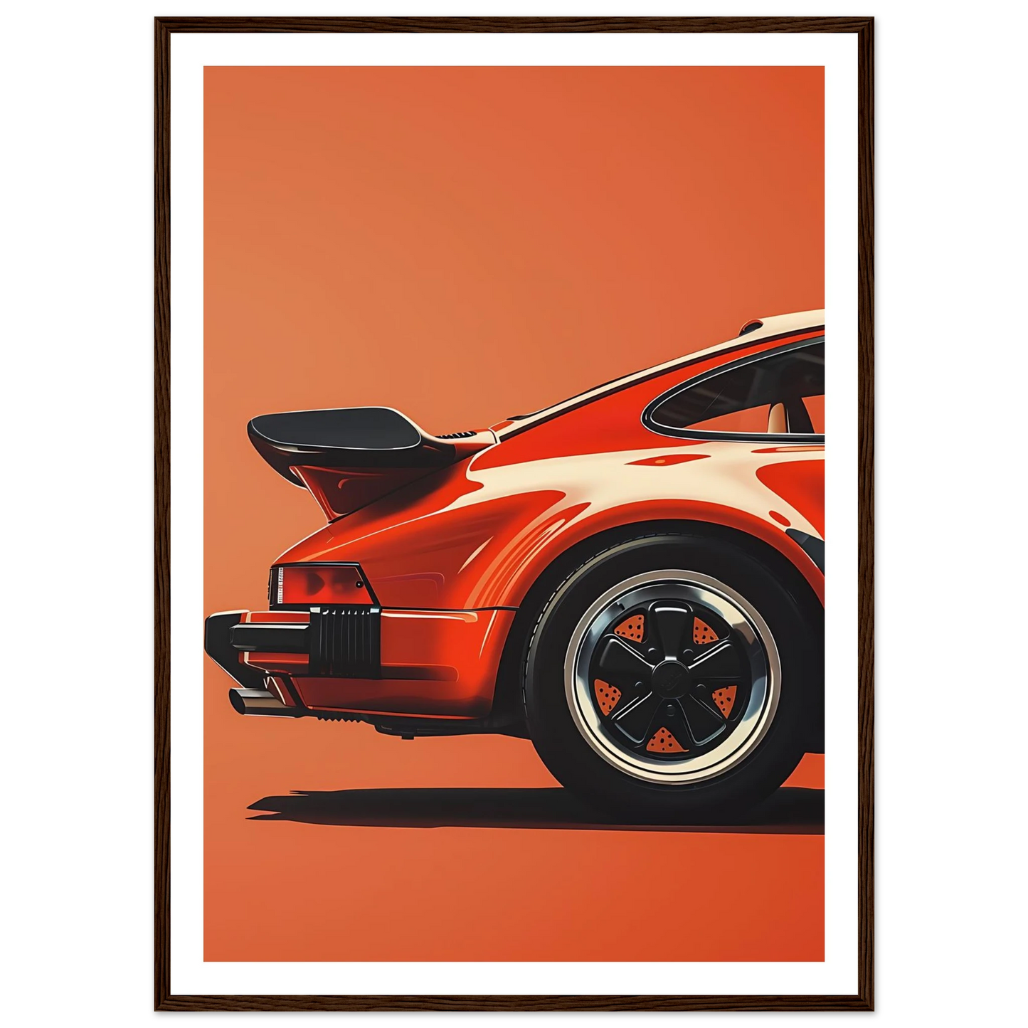 Retro Car - Poster - Arthena