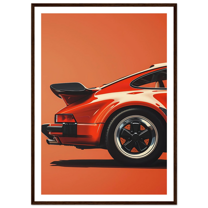 Retro Car - Poster - Arthena