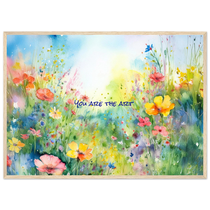You Are The Art - Poster - Arthena