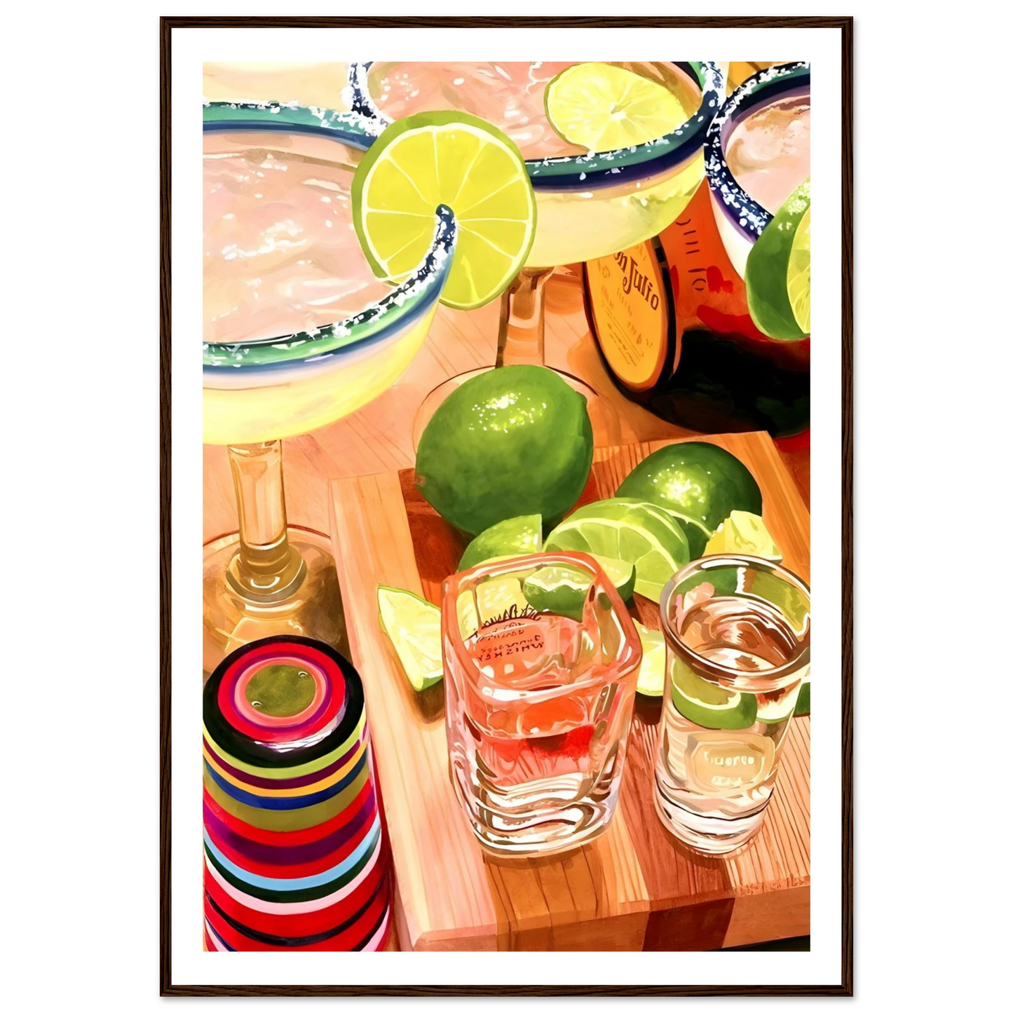 Fiesta in a Glass - Poster - Arthena