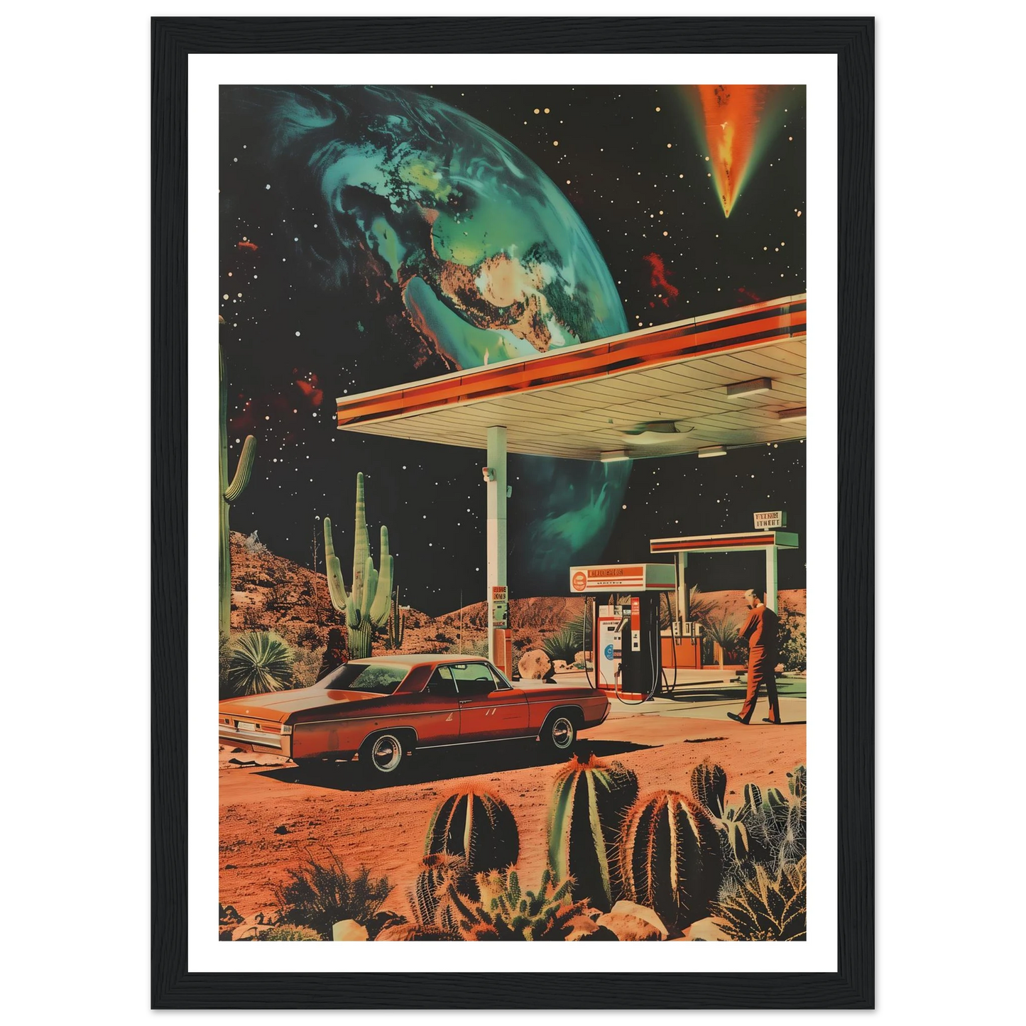 Interstellar Pit Stop - Poster - Arthena