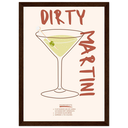 Dirty Martini - Poster - Arthena