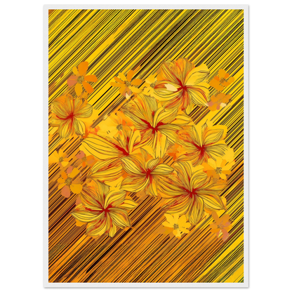 Golden Blossoms - Poster - Arthena