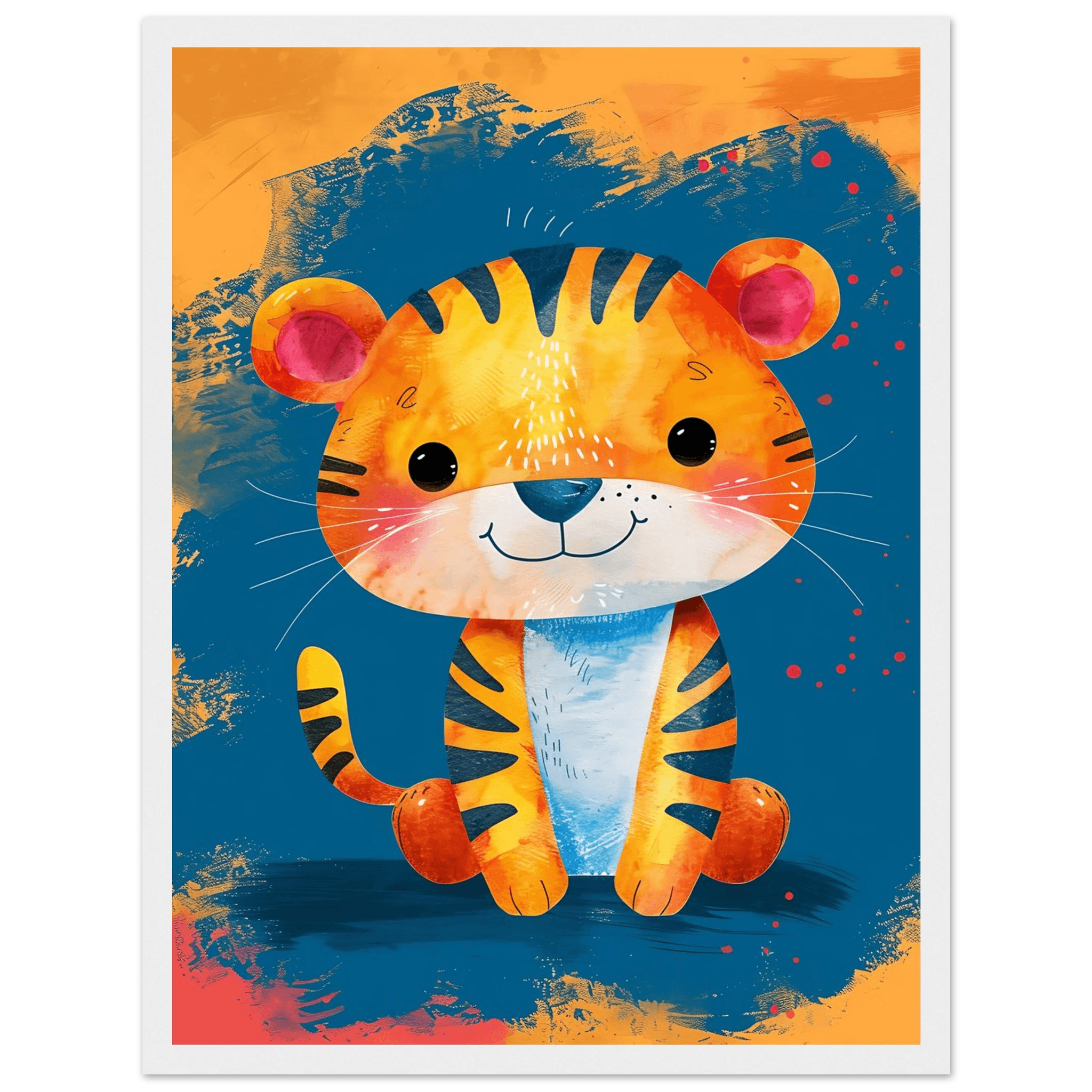 Baby Tiger - Poster - Arthena