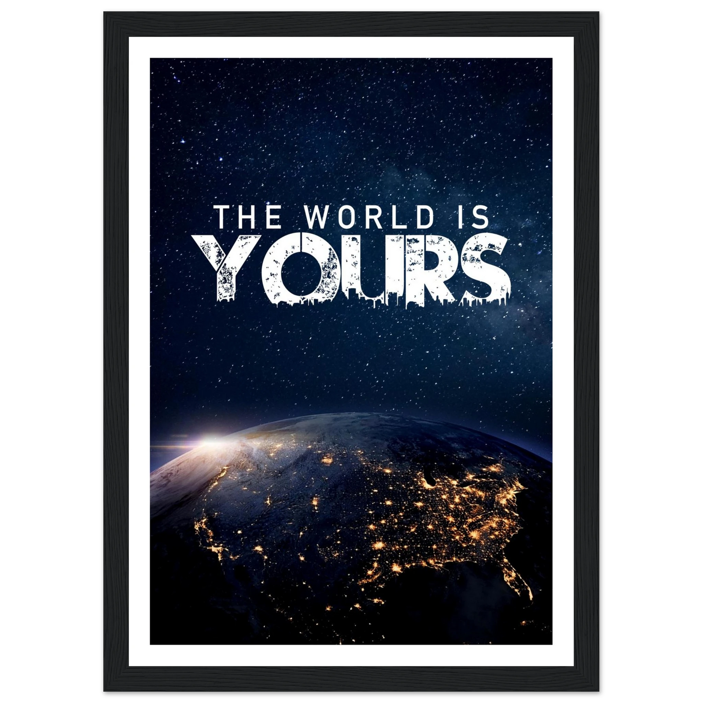 The World Is Yours - Poster - Arthena