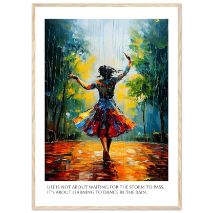 Dance in the color storm - Poster - Arthena