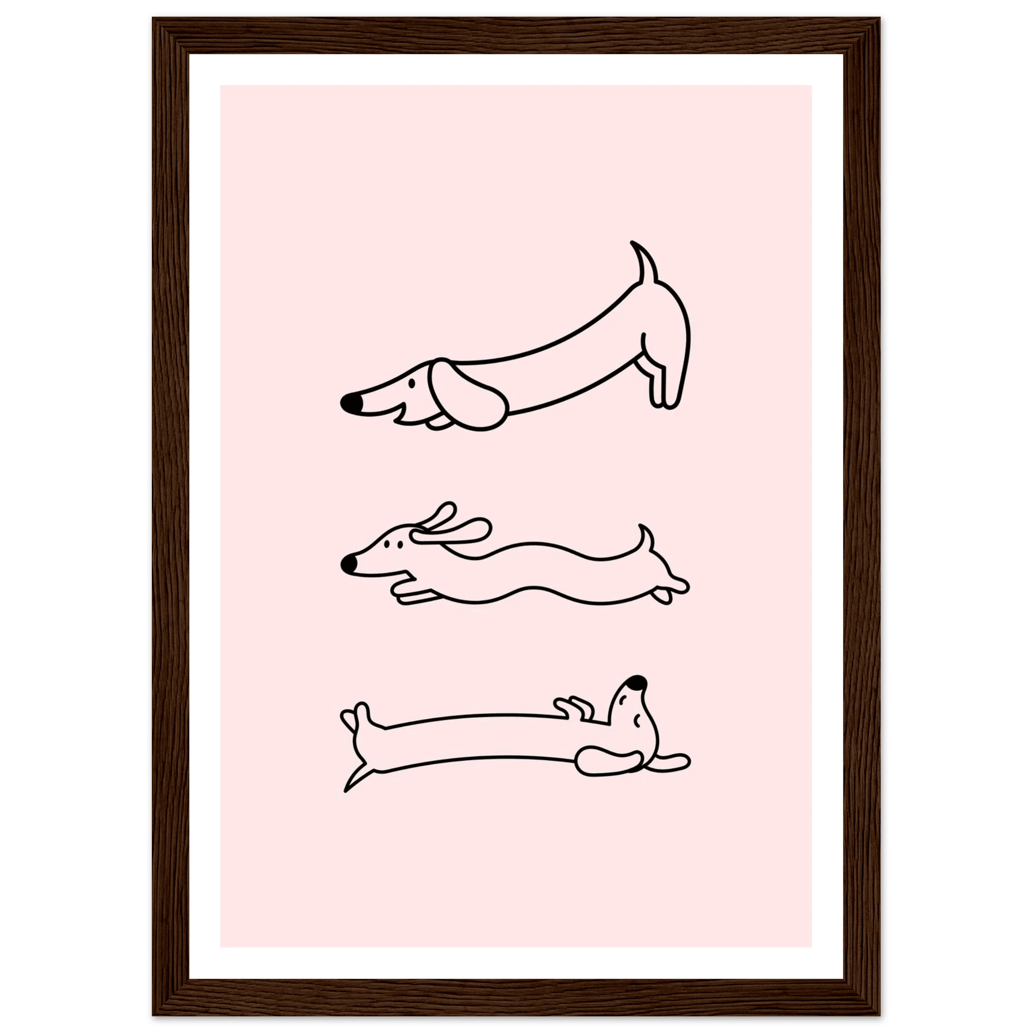 Happy Wienerdog - Poster - Arthena