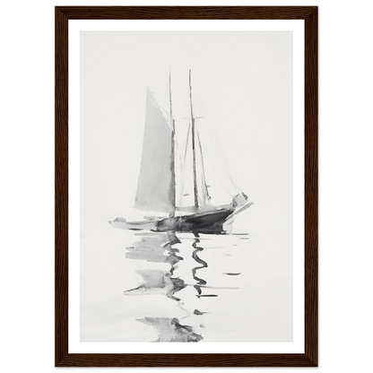 Abstract boat - Poster - Arthena