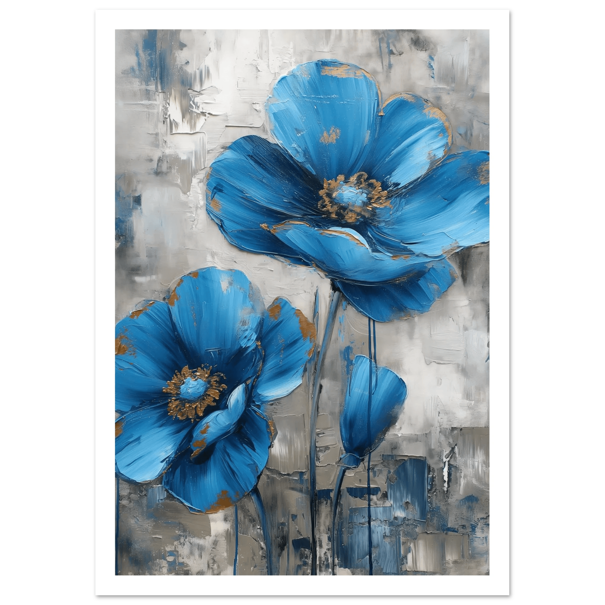 Blue in Bloom - Poster - Arthena