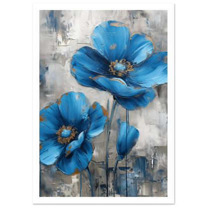 Blue in Bloom - Poster - Arthena