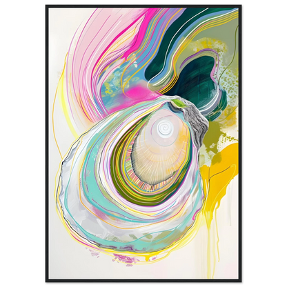 Colorful Oyster - Poster - Arthena